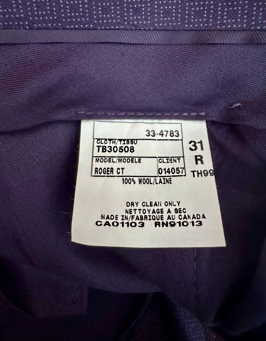 TED BAKER LONDON Suit w/ Tags - 38R US Jacket / 31R US Pants