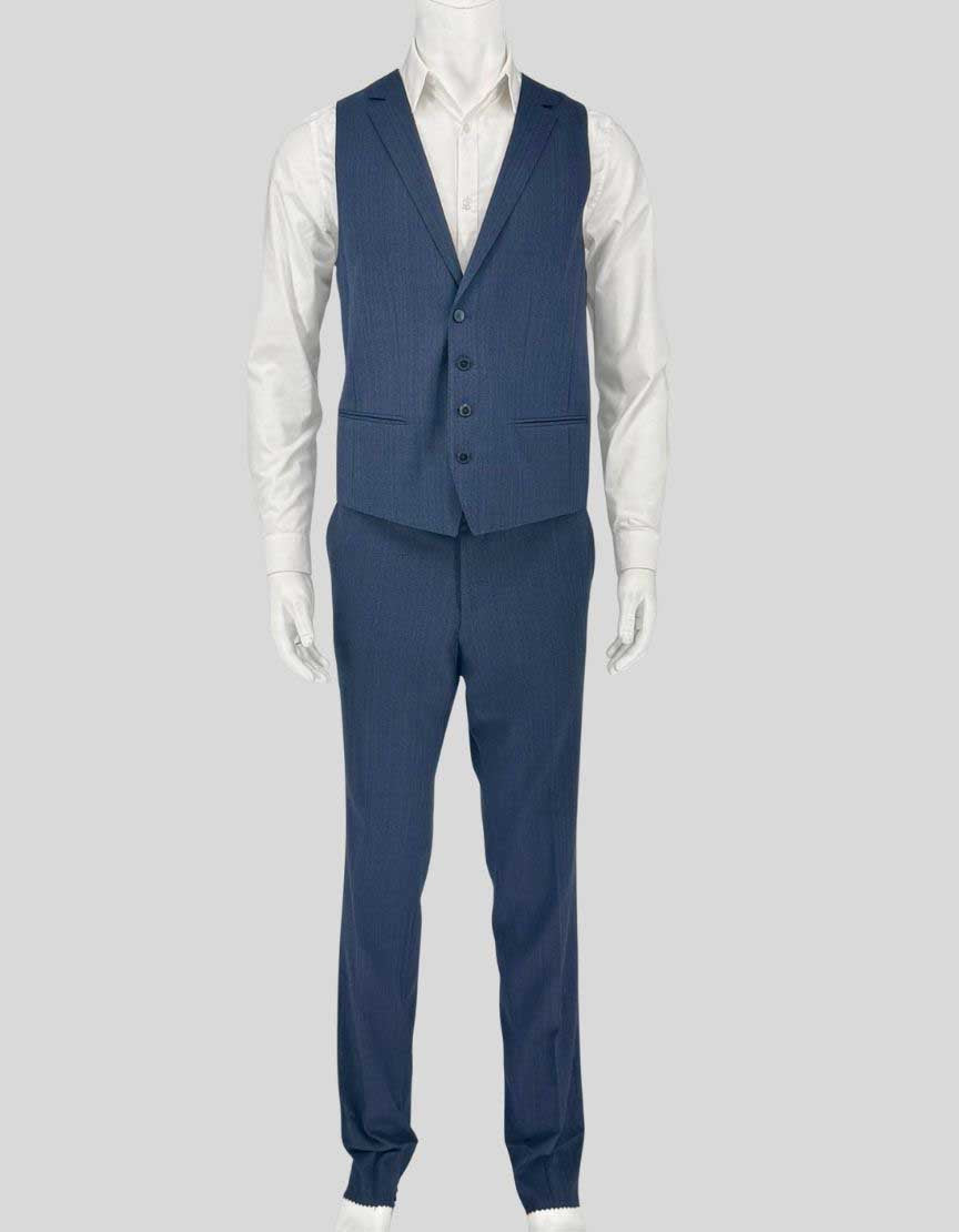 HUGO BOSS Marzotto Slim Fit 3-Piece Suit w/ Tags - 40R US | 50 EU/IT