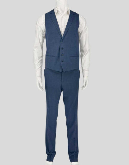HUGO BOSS Marzotto Slim Fit 3-Piece Suit w/ Tags - 40R US | 50 EU/IT